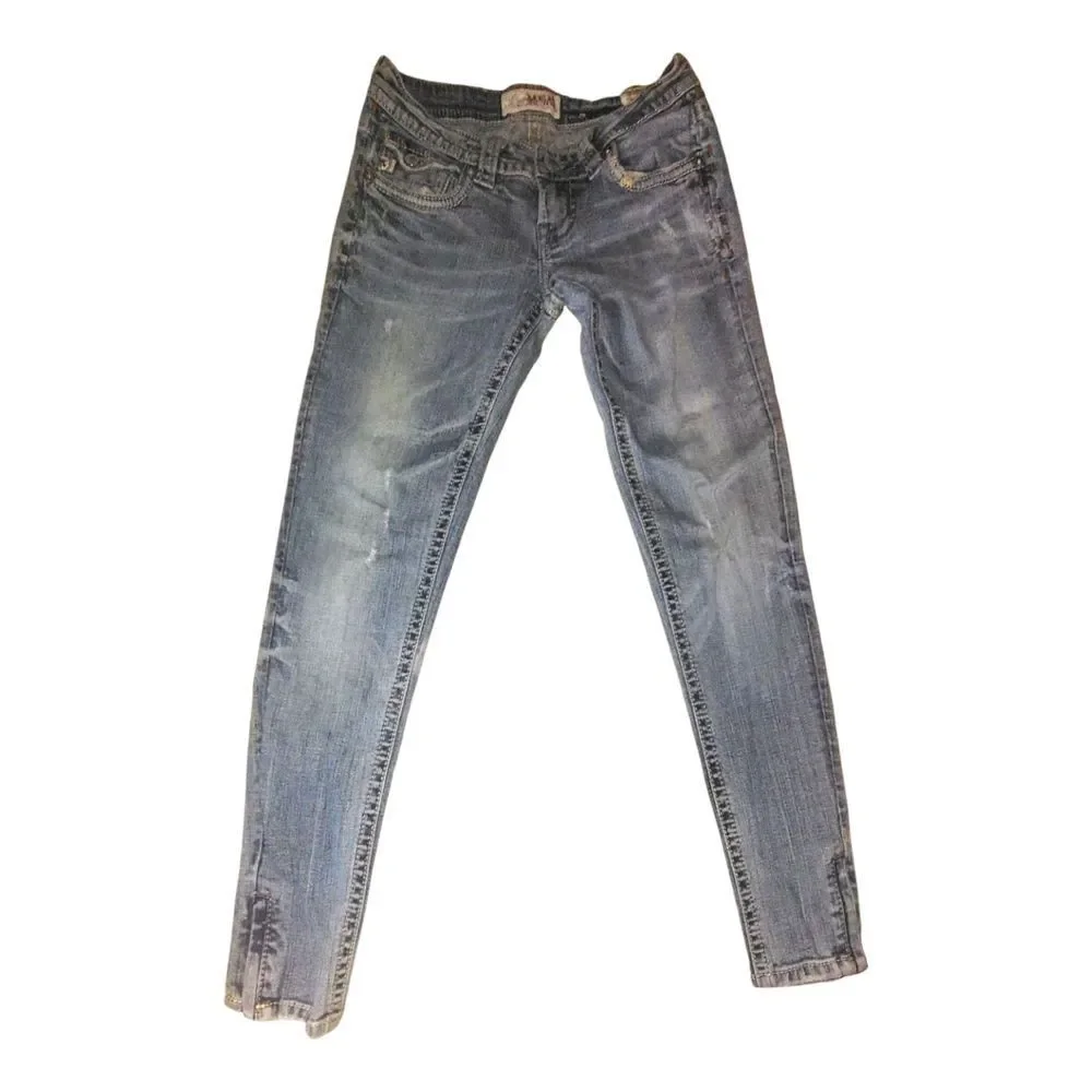 💕5/$18 MEK Denim Jeans - Picture 3 of 4